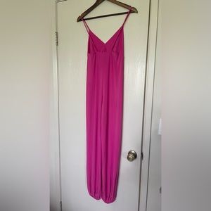 Revolve Jumpsuit Orchid Pink Size Sm
